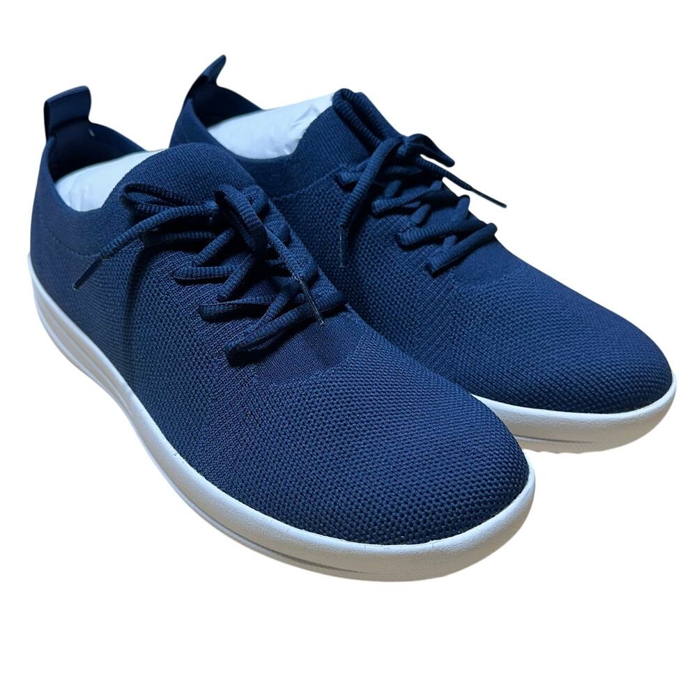 Fitflop F-Sporty Uberknit Sneaker Midnight Navy Women's Size US 8.5 New In Box
